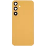 Capac Spate Sticla Samsung Galaxy S24 Plus 5G AMPlus (No Logo) (Sandstone Orange) - imagine 3
