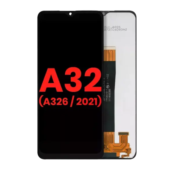 Ansamblu Display Samsung Galaxy A32 5G (A326 / 2021) (All Models) AMPlus (Awesome Black) (Fara Rama)