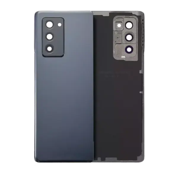 Capac Spate Sticla Samsung Galaxy Z Fold 2 Service Pack Original (Mystic Black)