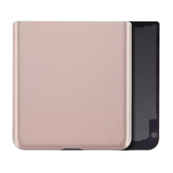 Capac Spate Sticla Samsung Galaxy Z Flip 5G Service Pack Original (Mystic Bronze)