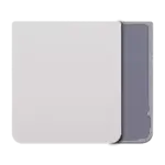 Capac Spate Sticla Samsung Galaxy Z Flip 4 5G Service Pack (White)