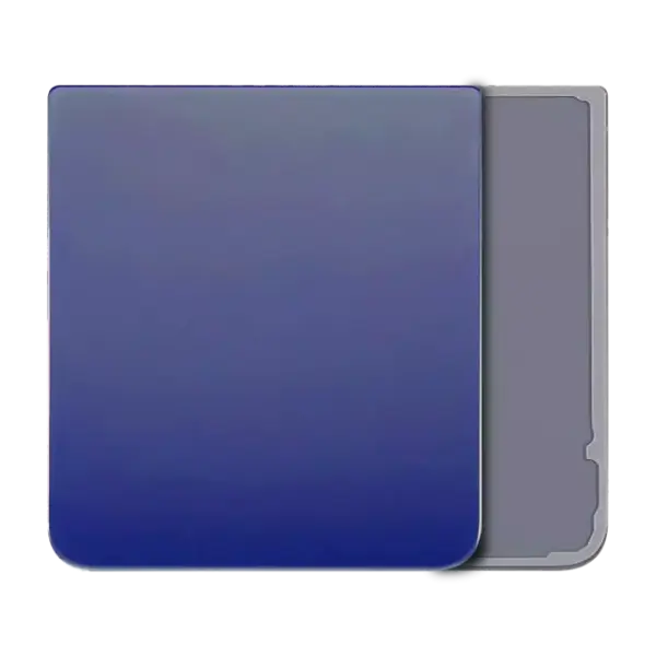 Capac Spate Sticla Samsung Galaxy Z Flip 4 5G (Navy)