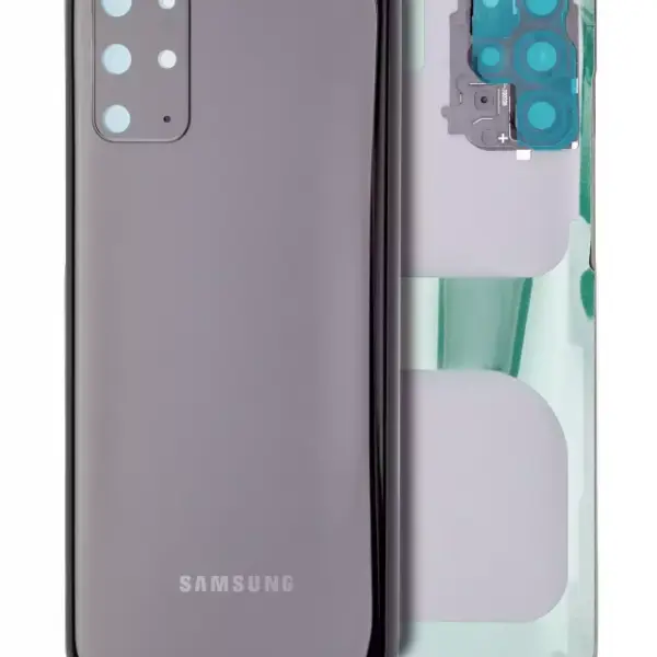 Capac Spate Sticla Samsung Galaxy S20 Plus Service Pack Original (Cosmic Black)