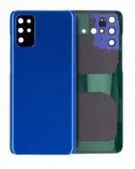 Capac Spate Sticla Samsung Galaxy S20 Plus Service Pack Original (Aura Blue)