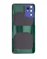Capac Spate Sticla Samsung Galaxy S20 Plus Service Pack Original (Aura Blue) - imagine 3