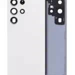 Capac Spate Sticla Samsung Galaxy S23 Ultra 5G AMPlus (No Logo) (Cream)