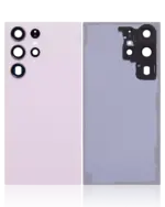 Capac Spate Sticla Samsung Galaxy S23 Ultra 5G AMPlus (No Logo) (Lavender) - imagine 2