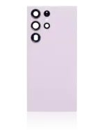 Capac Spate Sticla Samsung Galaxy S23 Ultra 5G AMPlus (No Logo) (Lavender) - imagine 3