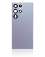 Capac Spate Sticla Samsung Galaxy S23 Ultra 5G AMPlus (No Logo) (Graphite) - imagine 3
