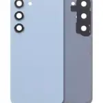 Capac Spate Sticla Samsung Galaxy S23 5G AMPlus (No Logo) (Blue)