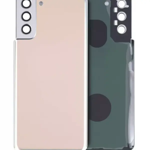 Capac Spate Sticla Samsung Galaxy S21 Plus Service Pack Original (Gold)