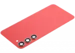 Capac Spate Sticla Samsung Galaxy S23 Plus 5G AMPlus (No Logo) (Orange) - imagine 5