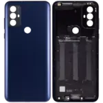 Capac Spate Sticla Motorola Moto G Play (Deep Indigo) - imagine 2