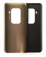 Capac Spate Sticla Motorola Moto One Zoom  Original (Gold)