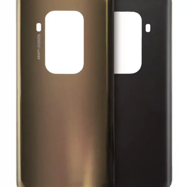 Capac Spate Sticla Motorola Moto One Zoom  Original (Gold)
