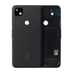 Capac Spate Sticla Google Pixel 4A 5G  Original (Black)