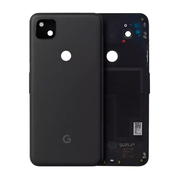 Capac Spate Sticla Google Pixel 4A 5G  Original (Black)