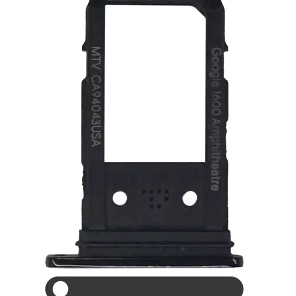 Suport Sim Card Tray Google Pixel 3a XL Original (Just Black)