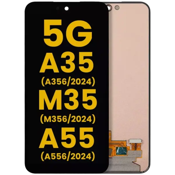 Ansamblu Display Samsung Galaxy A35 5G (A356 / 2024) / M35 (M356 / 2024) / A55 (A556 / 2024) Refurbished (Fara Rama)
