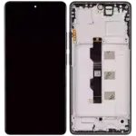 Display telefon Xiaomi Redmi Note 13 Pro 4G / Xiaomi Poco M6 Pro 4G / Xiaomi Redmi Note 14S Refurbished (Black) - imagine 2