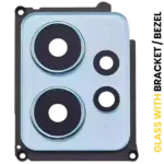 Lentila Camera Spate Cu Bracket/ Rama Telefon Xiaomi Redmi Note 12 4G (Ice Blue)