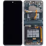 Display telefon Samsung Galaxy Z Flip 3 5G (F11) Refurbished (Green) (Inner) - imagine 2