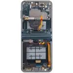 Display telefon Samsung Galaxy Z Flip 3 5G (F11) Refurbished (Green) (Inner) - imagine 4