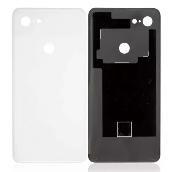 Carcasa Spate Sticla Google Pixel 3 XL Pull A (White)