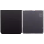 Capac Spate Sticla Samsung Galaxy Z Flip 3 5G AMPlus (Phantom Black) - imagine 2