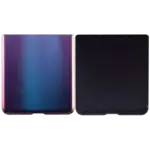 Geam capac spate inferior cu lentila camera Samsung Galaxy Z Flip 4G (F700) / Z Flip 5G (F707) AMPlus (Mirror Purple) - imagine 2