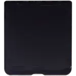 Geam capac spate inferior cu lentila camera Samsung Galaxy Z Flip 4G (F700) / Z Flip 5G (F707) AMPlus (Mirror Purple) - imagine 4