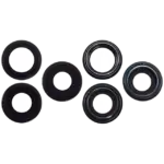 Lentila Camera Spate Cu Suport Si Rama iPhone 16 Pro / 16 Pro Max (Black Titanium) (3 Piece Set) Premium - imagine 2