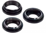 Lentila Camera Spate Cu Suport Si Rama iPhone 16 Pro / 16 Pro Max (Black Titanium) (3 Piece Set) Premium - imagine 5