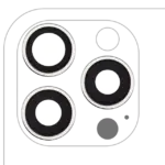Lentila Camera Spate Cu Suport Si Rama iPhone 16 Pro / 16 Pro Max (Natural Titanium) (3 Piece Set) Premium