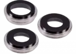 Lentila Camera Spate Cu Suport Si Rama iPhone 16 Pro / 16 Pro Max (Natural Titanium) (3 Piece Set) Premium - imagine 4
