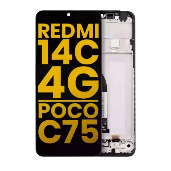 Display Telefon Xiaomi Redmi 14C 4G, Poco C75 Refurbished