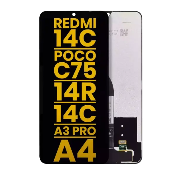 Display telefon Xiaomi Redmi 14C / Poco C75 / Poco C75 5G / 14R / 14C 4G/ 14C 5G/ A3 Pro / A4 Refurbished