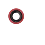 Lentila Camera Spate Cu Suport Si Rama iPhone 8 / SE (2020) / SE (2022) (Red) (10 Pack) Premium - imagine 3