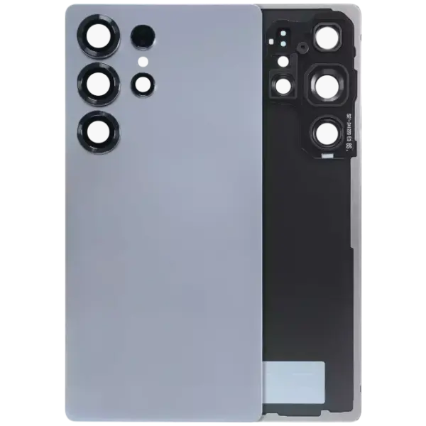 Capac Sticla Spate Cu Lentila Camera Samsung Galaxy S25 Ultra 5G Service Pack (Titanium Silver Blue)