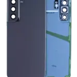 Capac Spate Sticla Samsung Galaxy S21 FE Service Pack Original (Blue)