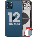 Carcasa Spate Telefon iPhone 12 Pro Max (EU / Global Version) Pull C (Pacific Blue)