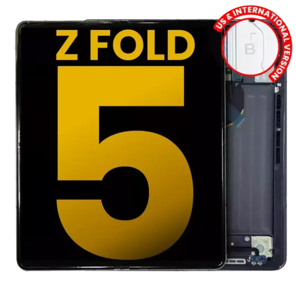 Display telefon Samsung Galaxy Z Fold 5 Refurbished (Black) (Inner)