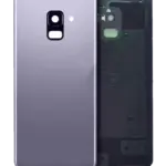 Capac Sticla Spate Cu Lentila Camera Samsung Galaxy A8 (A530 / 2018) Service Pack (Purple)