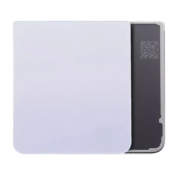 Capac Spate Sticla Samsung Galaxy Z Flip 3 5G Service Pack Original (Blue)