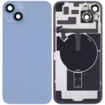 Capac Spate Sticla iPhone 14 Plus Pull A (Blue) - imagine 2