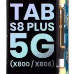Display Tableta Samsung Galaxy Tab S8 Plus 5G 12.4  Service Pack (Black) (Fara Rama)