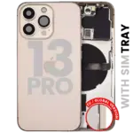 Carcasa Spate Telefon iPhone 13 Pro (EU / Global Version) Pull C (Gold)