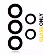 Geam Camera Spate Cu Adeziv Samsung Galaxy A73 5G (A736 / 2022) (10 Pack)