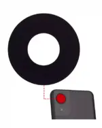 Geam Camera Spate Cu Adeziv Samsung Galaxy A03 Core (10 Pack) - imagine 3