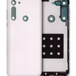 Capac Spate Sticla Motorola Moto G Fast (Prism White)